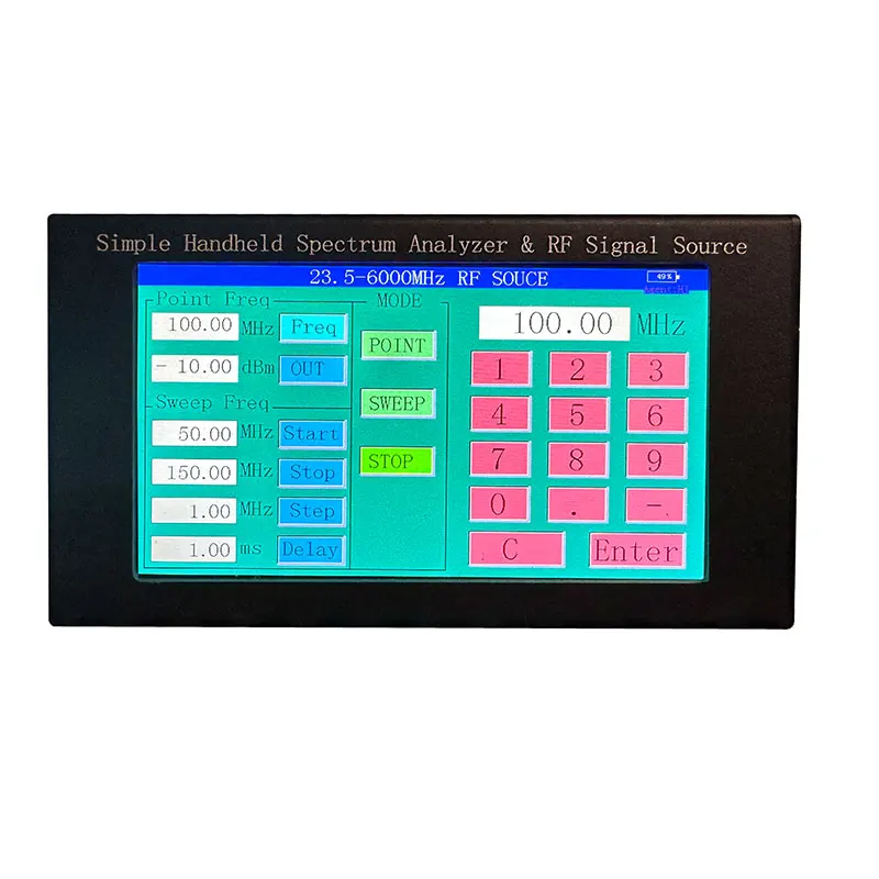 ZQ6 6G 간편 휴대용 스펙트럼 분석기 및 추적 발생 - Signal Generator Spectrum Analyzer 리뷰 및 가격