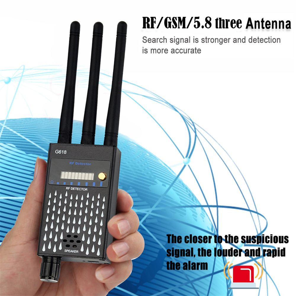 3 안테나 전문 무선 주파수 감지 장치, GSM GPS - Signal Generator Spectrum Analyzer 리뷰 및 가격